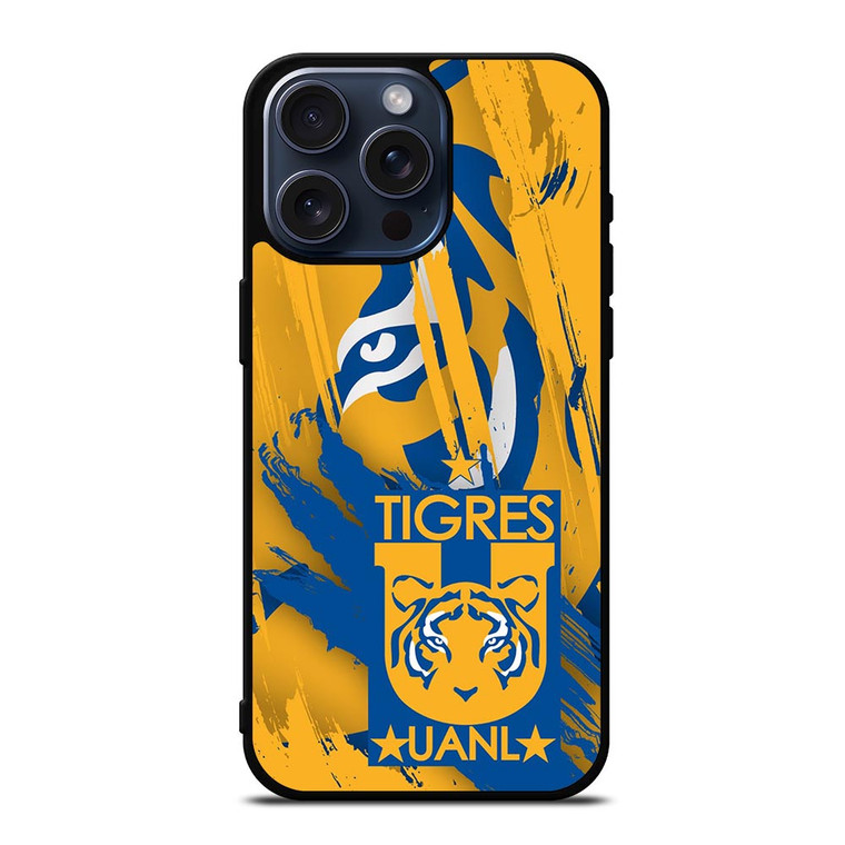 UANL TIGRES CLUB DE FUTBOL iPhone 15 Pro Max Case Cover UANL TIGRES CLUB DE FUTBOL iPhone 15 Pro Max Case Cover