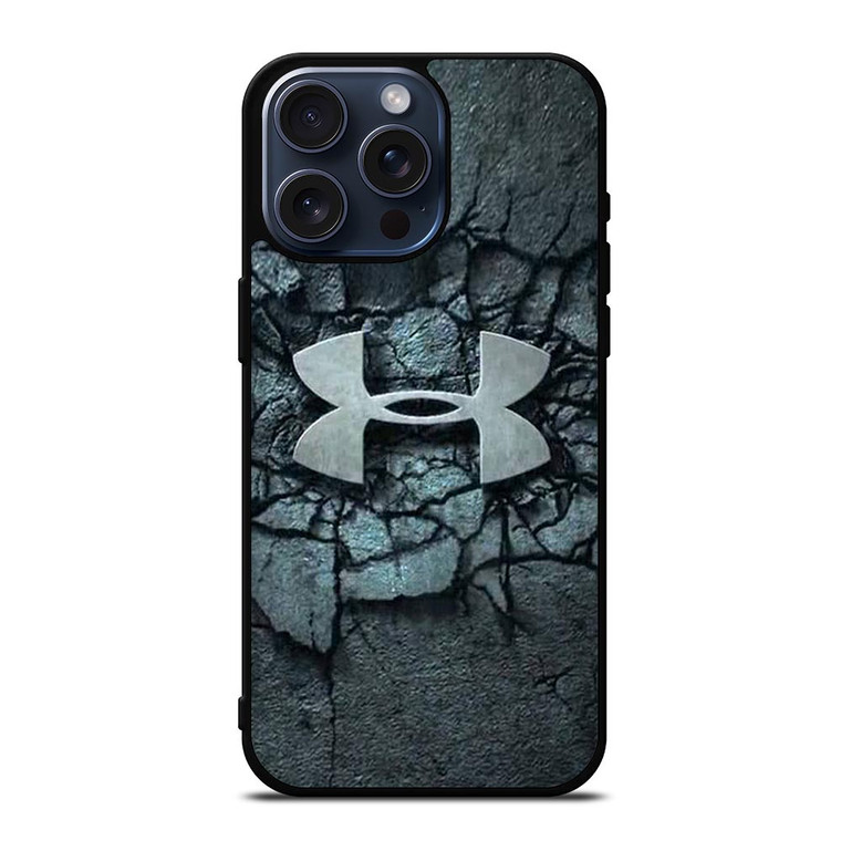 UNDER ARMOUR LOGO SMASH iPhone 15 Pro Max Case Cover UNDER ARMOUR LOGO SMASH iPhone 15 Pro Max Case Cover