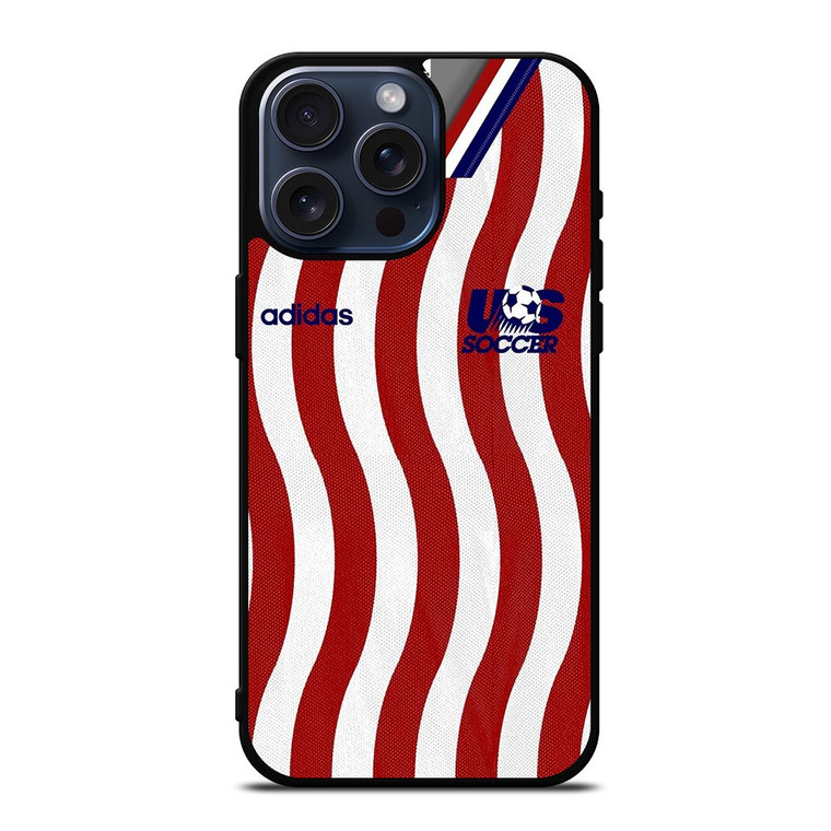 US SOCCER NATIONAL TEAM JERSEY iPhone 15 Pro Max Case Cover US SOCCER NATIONAL TEAM JERSEY iPhone 15 Pro Max Case Cover