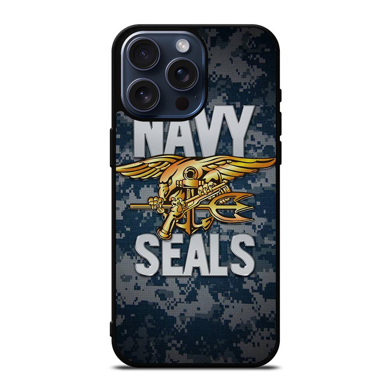 USA NAVY SEALS LOGO iPhone 15 Pro Max Case Cover USA NAVY SEALS LOGO iPhone 15 Pro Max Case Cover