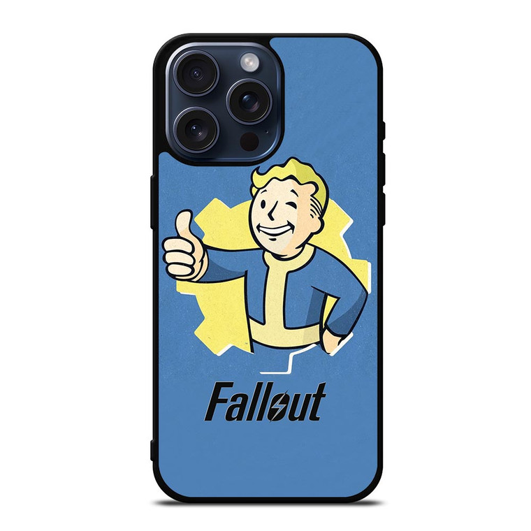 VAULT BOY TECH FALLOUT iPhone 15 Pro Max Case Cover VAULT BOY TECH FALLOUT iPhone 15 Pro Max Case Cover