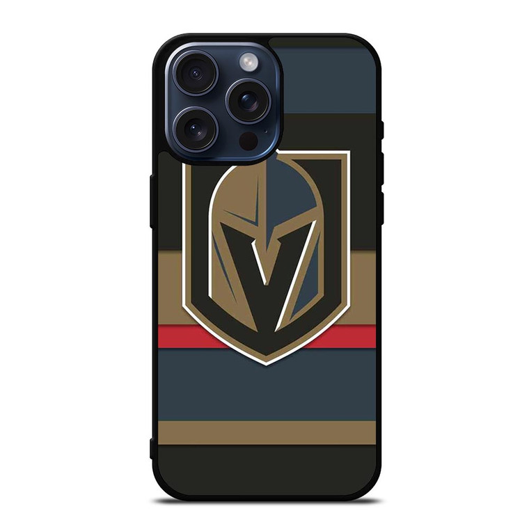 VEGAS GOLDEN KNIGHTS STRIPE iPhone 15 Pro Max Case Cover VEGAS GOLDEN KNIGHTS STRIPE iPhone 15 Pro Max Case Cover