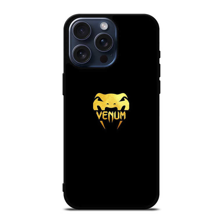 VENUM BOXING GEAR GOLD LOGO iPhone 15 Pro Max Case Cover VENUM BOXING GEAR GOLD LOGO iPhone 15 Pro Max Case Cover