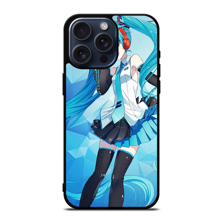 VOCALOID HATSUNE MIKU ANIME iPhone 15 Pro Max Case Cover VOCALOID HATSUNE MIKU ANIME iPhone 15 Pro Max Case Cover