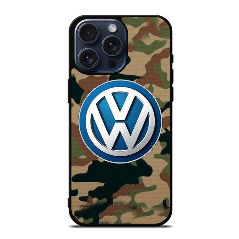 VW VOLKSWAGEN CAMO iPhone 15 Pro Max Case Cover VW VOLKSWAGEN CAMO iPhone 15 Pro Max Case Cover