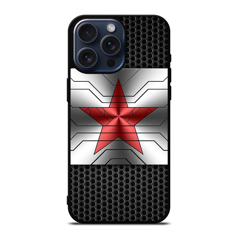 WINTER SOLDIER LOGO AVENGERS iPhone 15 Pro Max Case Cover WINTER SOLDIER LOGO AVENGERS iPhone 15 Pro Max Case Cover