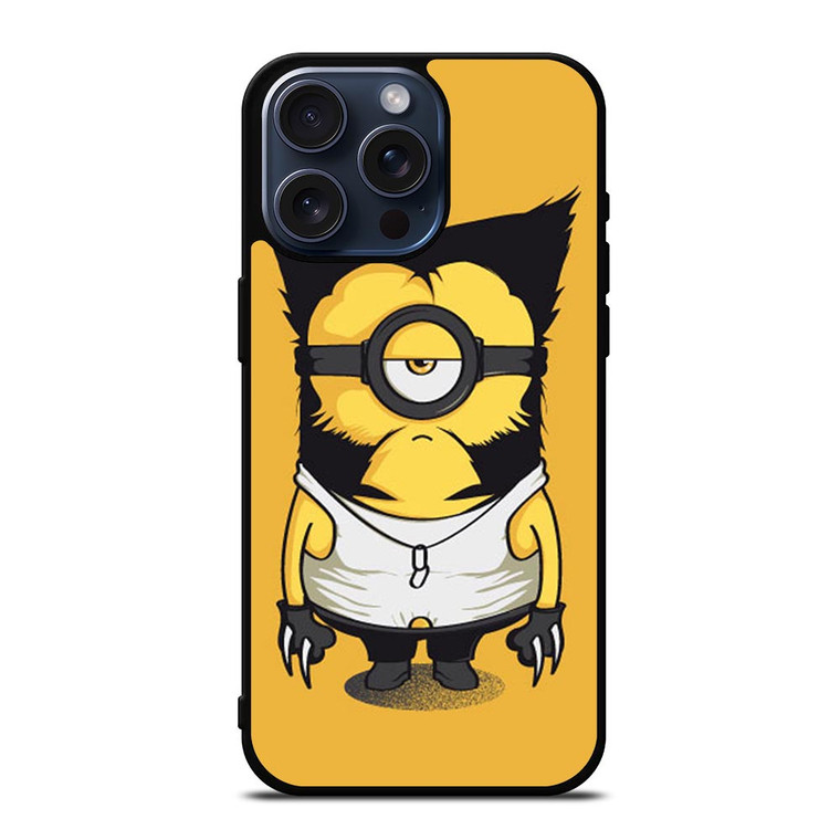 WOLVERINES MINION iPhone 15 Pro Max Case Cover