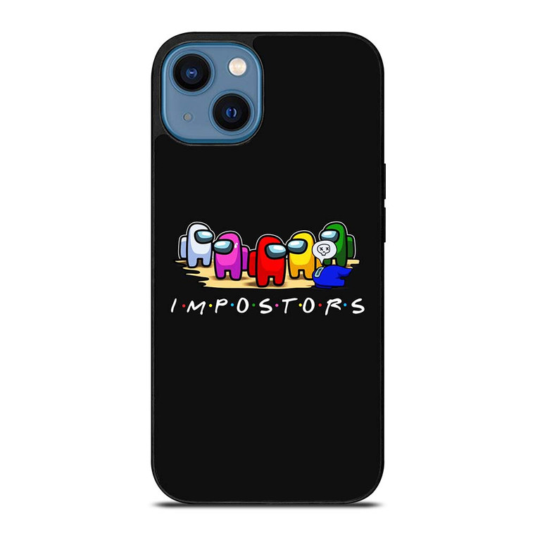 AMONG US IMPOSTORS FRIENDS ICON iPhone 14 Case Cover