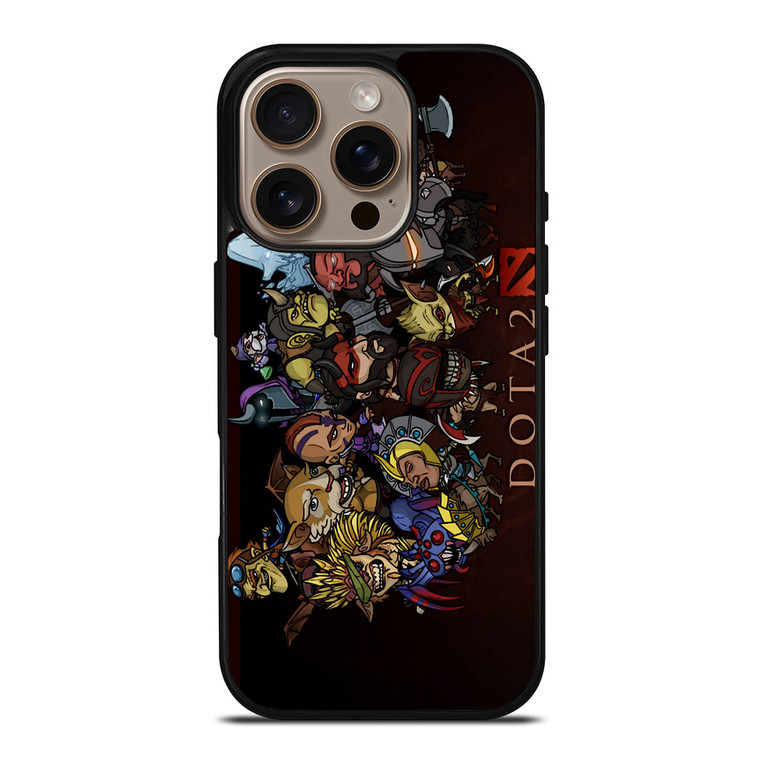 DOTA 2 HEROES CARTOON iPhone 16 Pro Case Cover