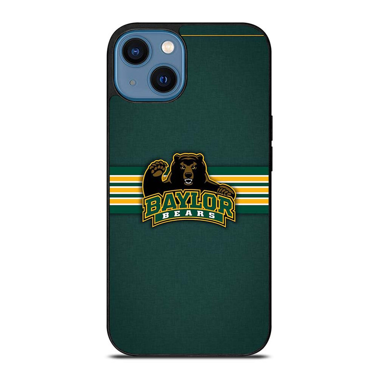 BAYLOR BEARS LOGO BASKETBALL TEAM UNIVERSITY iPhone 14 Case Cover