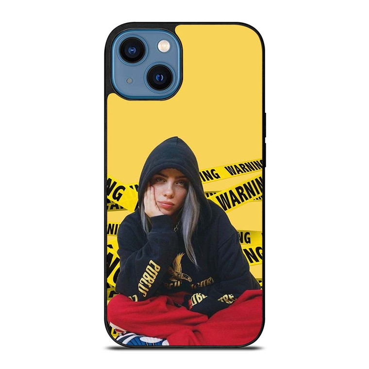 BILLIE EILISH WARNING iPhone 14 Case Cover