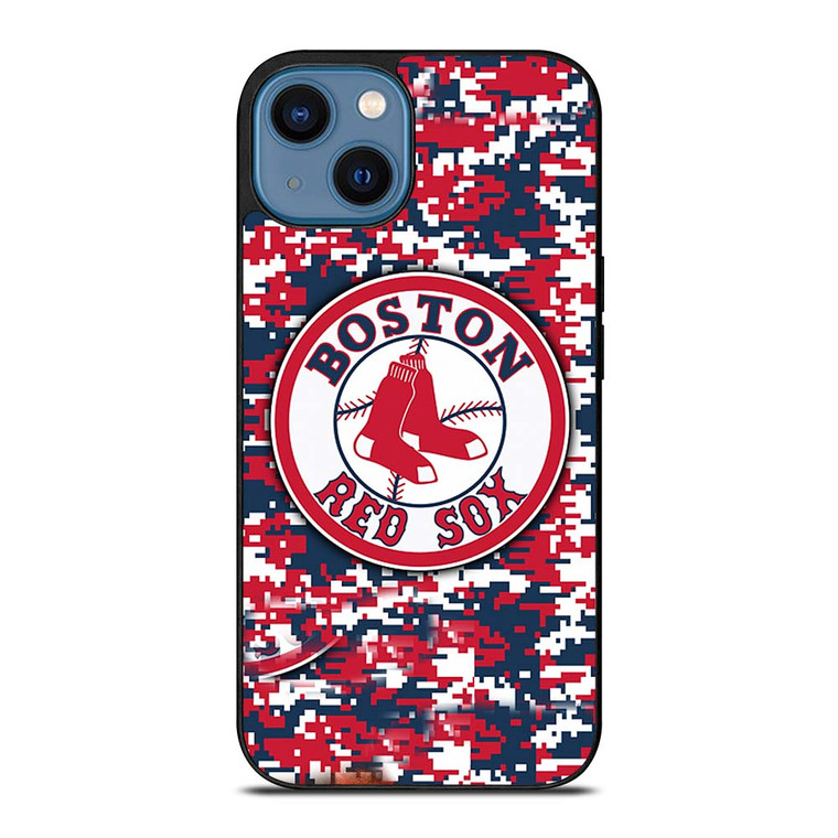 BOSTON RED SOX CAMO iPhone 14 Case Cover