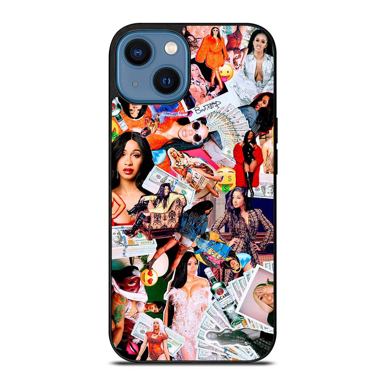 CARDI B COLLAGE iPhone 14 Case Cover