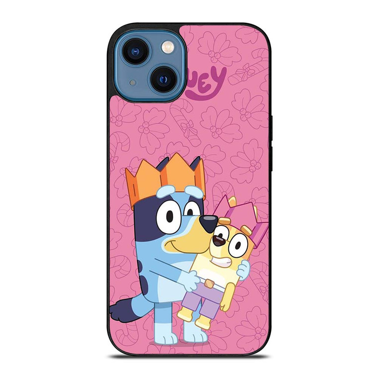 CARTOON SERIES BLUEY HEELER iPhone 14 Case Cover