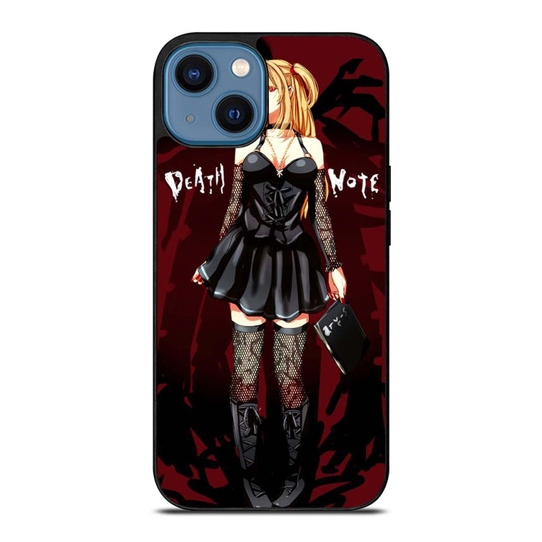 DEATH NOTE ANIME MISA AMANE iPhone 14 Case Cover