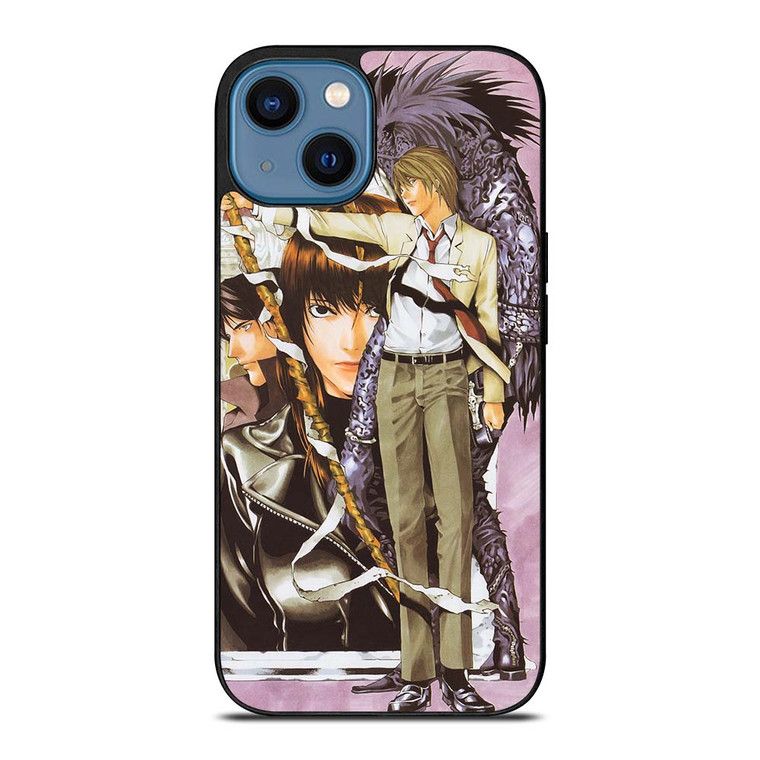 DEATH NOTE CHARACTER iPhone 14 Case Cover