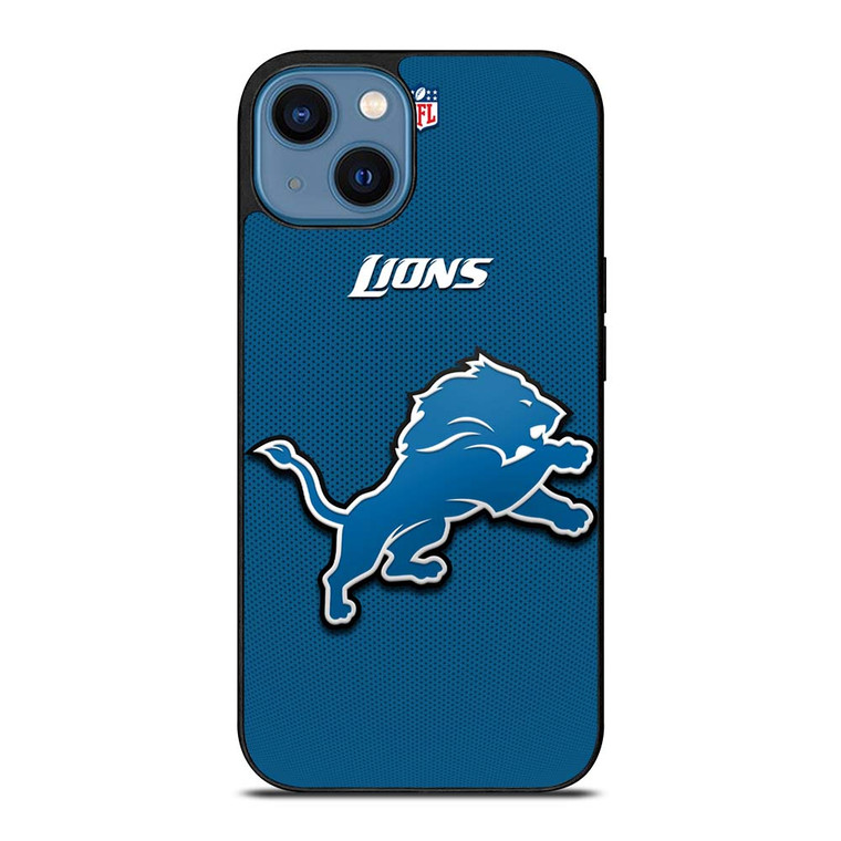DETROIT LIONS NFL LOGO iPhone 14 Case Cover