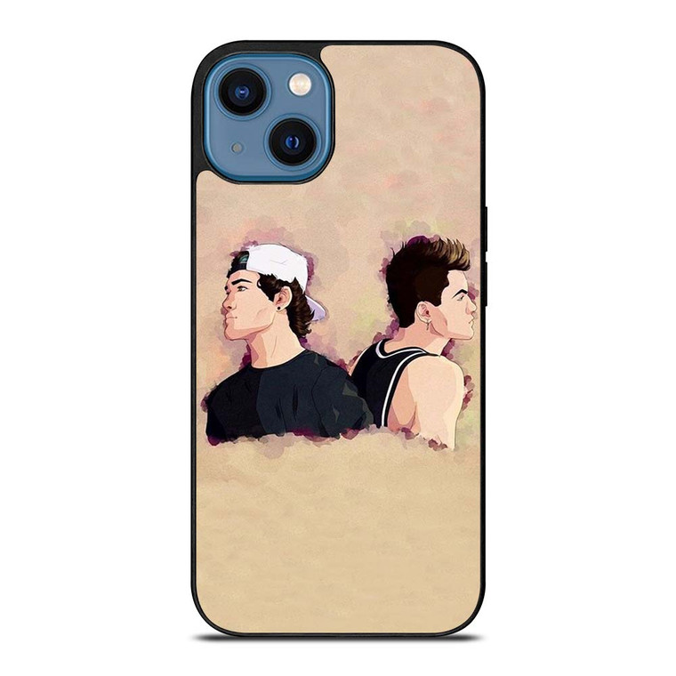 DOLAN TWINS ART iPhone 14 Case Cover