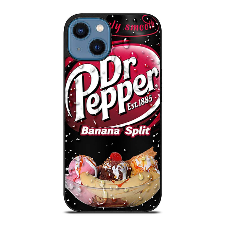 DR PEPPER BANANA SPLIT BOTTLE iPhone 14 Case Cover