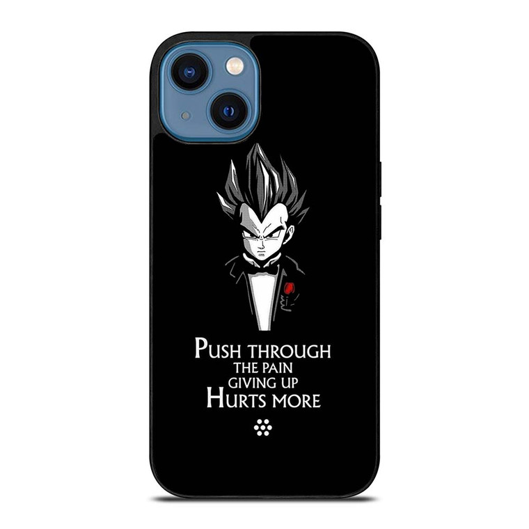 DRAGON BALL QUOTE VEGETA iPhone 14 Case Cover