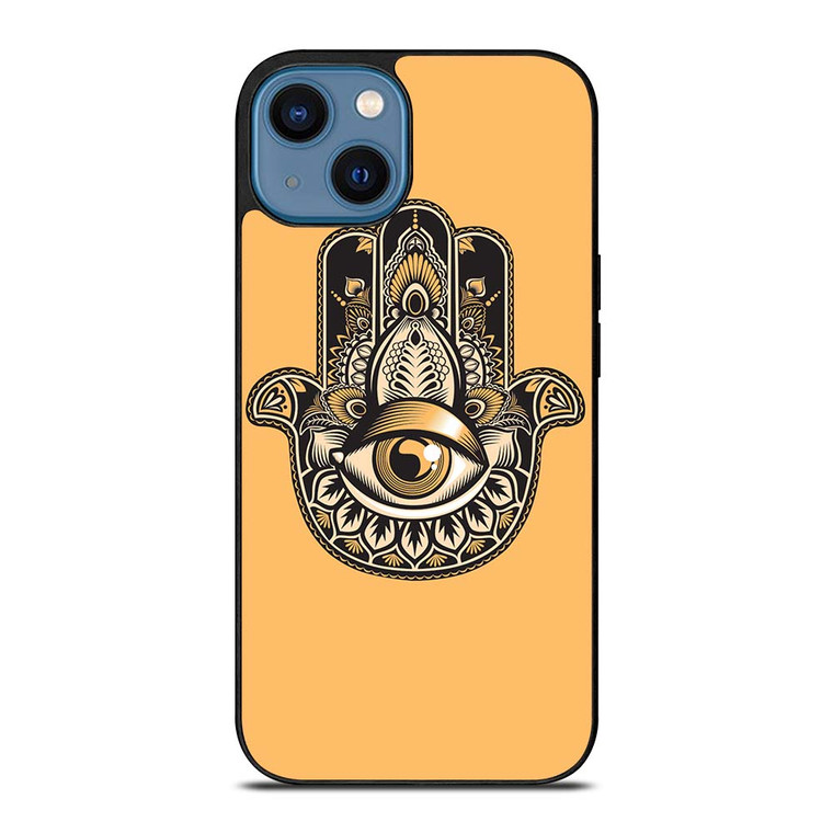 HAMSA EVIL EYE HAND OF FATIMA iPhone 14 Case Cover