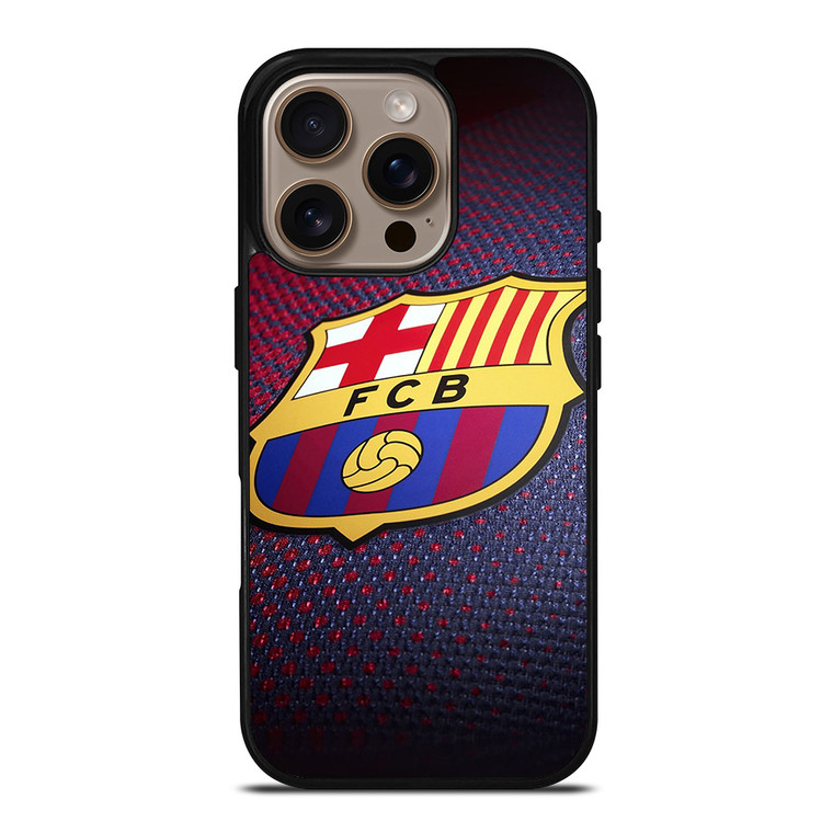 FC BARCELONA JERSEY EMBLEM iPhone 16 Pro Case Cover