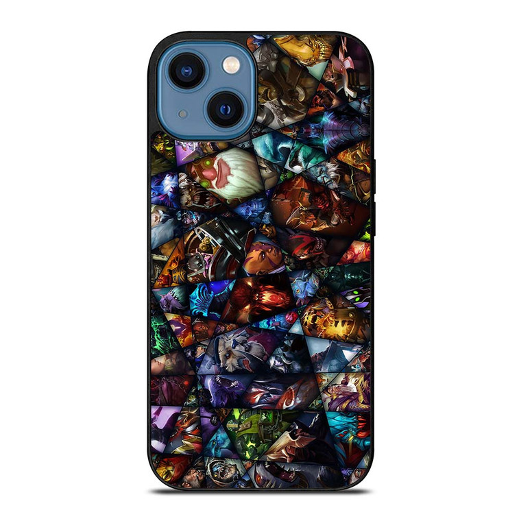 HEROES DOTA 2 iPhone 14 Case Cover