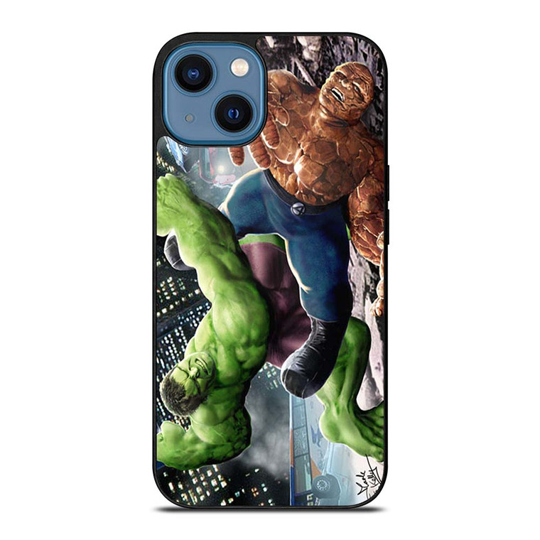HULK VS THING MARVEL iPhone 14 Case Cover