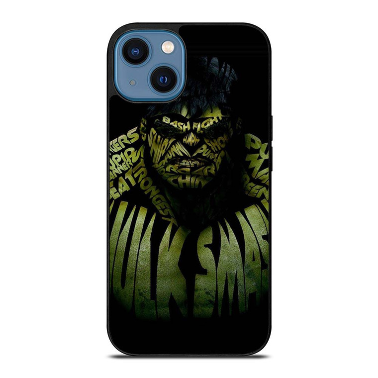 INCREDIBLE HULK QUOTE iPhone 14 Case Cover