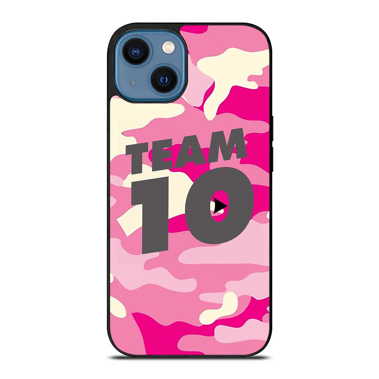 JAKE PAUL TEAM 10 CAMO iPhone 14 Case Cover