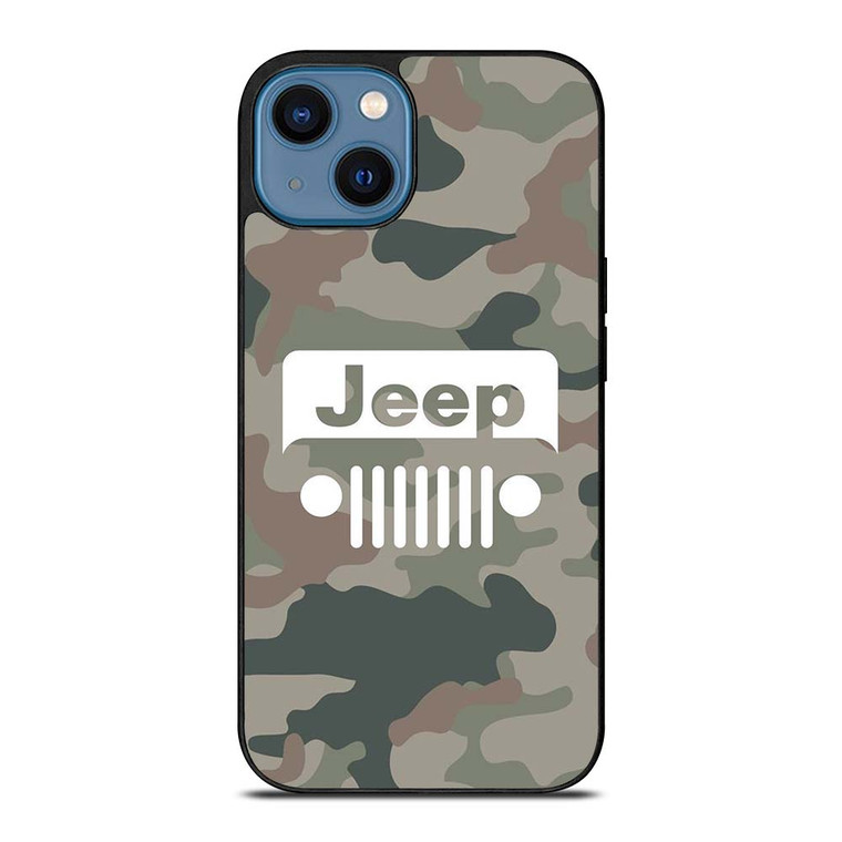JEEP CAMO LOGO iPhone 14 Case Cover