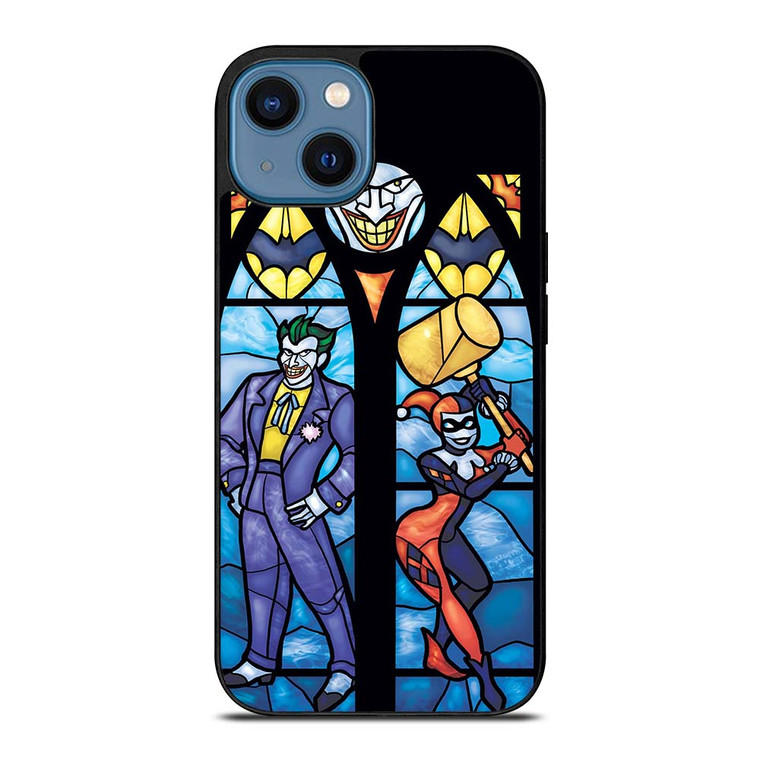 JOKER AND HARLEY QUINN ART iPhone 14 Case Cover