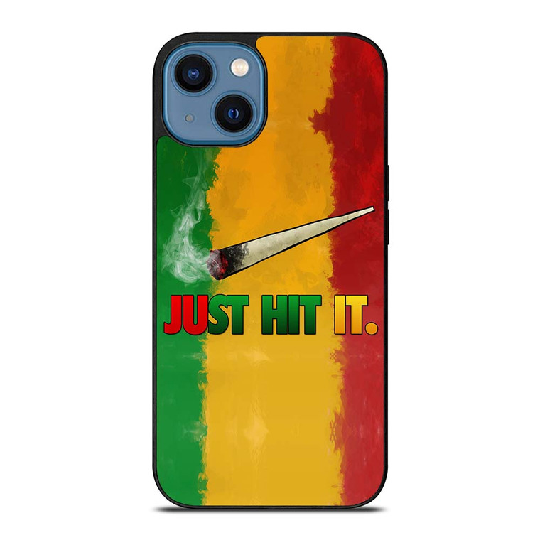 JUST HIT IT iPhone 14 Case Cover JUST HIT IT iPhone 14 Case Cover