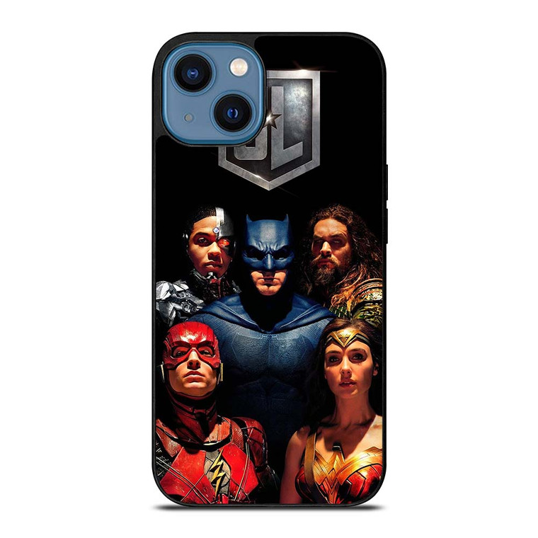 JUSTICE LEAGUE SUPERHEROES iPhone 14 Case Cover