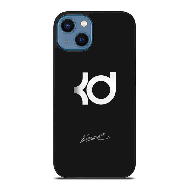 KEVIN DURANT KD LOGO SIGNATURE iPhone 14 Case Cover