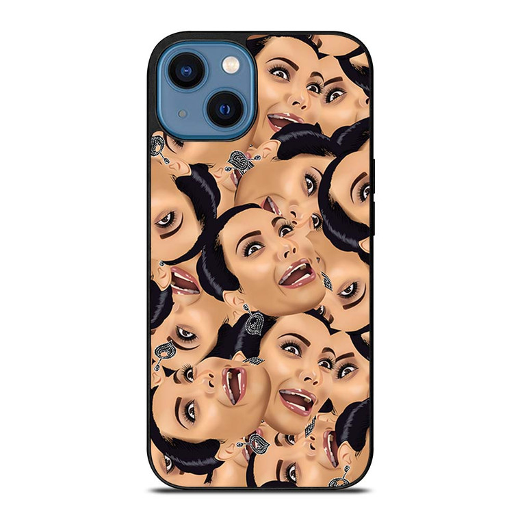 KIM KARDASHIAN KIMOJI iPhone 14 Case Cover