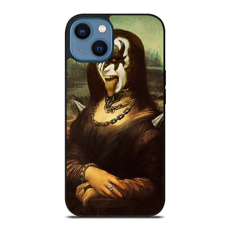 KISS MONALISA GENE SIMMONS iPhone 14 Case Cover