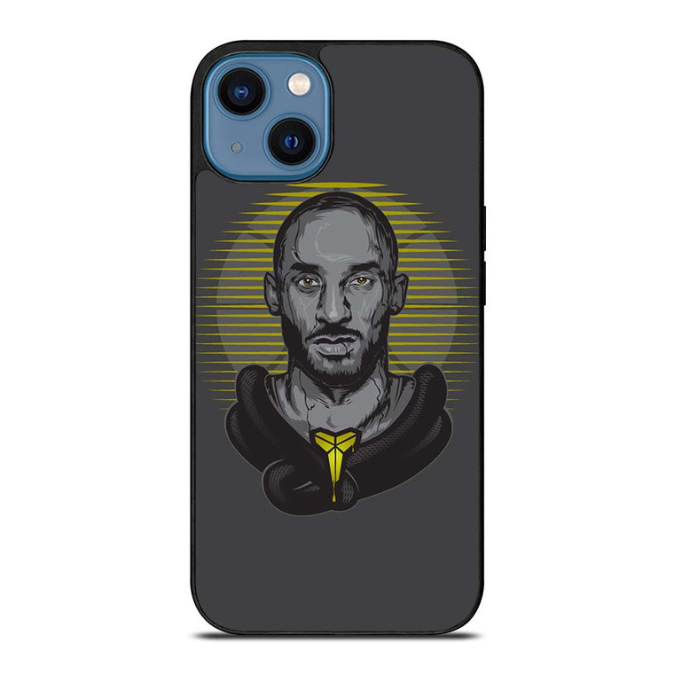 KOBE BRYANT CARTOON iPhone 14 Case Cover
