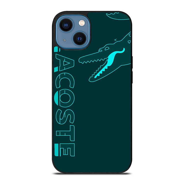 LACOSTE CROC LOGO GREEN iPhone 14 Case Cover
