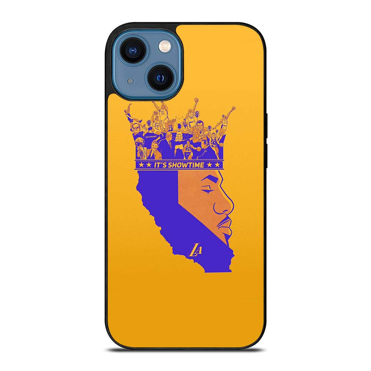 LEBRON JAMES LA LAKERS SHOW TIME iPhone 14 Case Cover