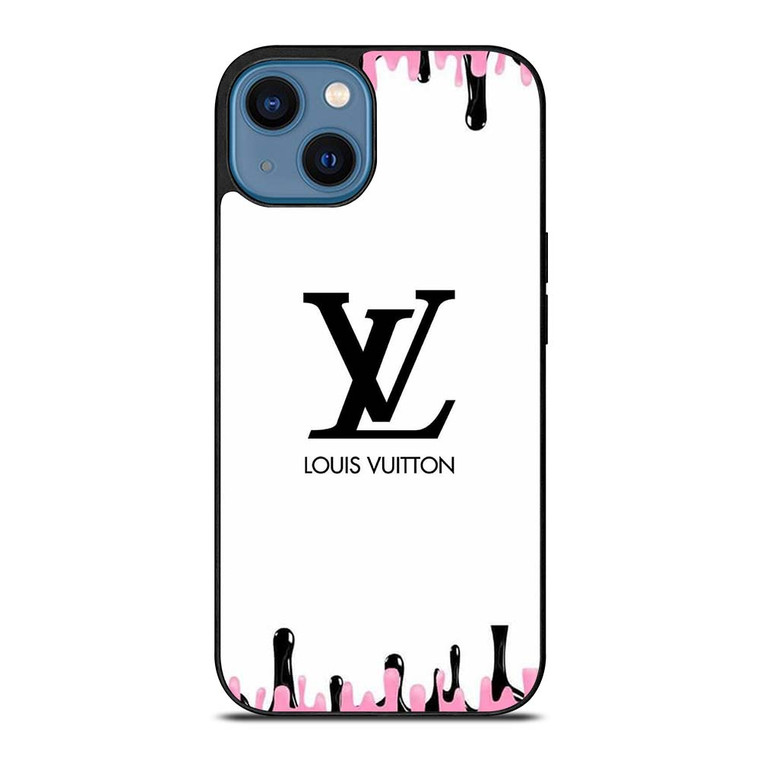 LOUIS VUITTON LV LOGO MELTING iPhone 14 Case Cover
