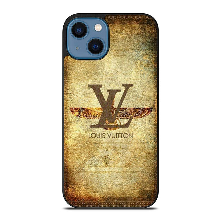 LV LOUIS VUITTON LOGO ICON GOLDEN EAGLE iPhone 14 Case Cover
