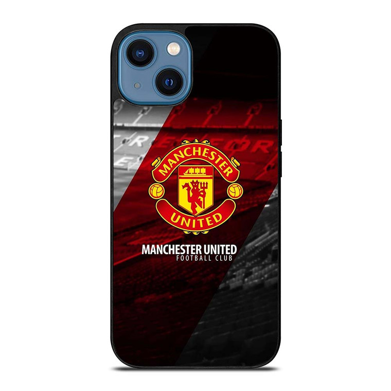 MANCHESTER UNITED FC LOGO iPhone 14 Case Cover