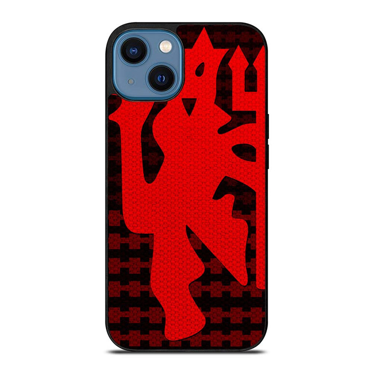 MANCHESTER UNITED RED DEVIL LOGO iPhone 14 Case Cover
