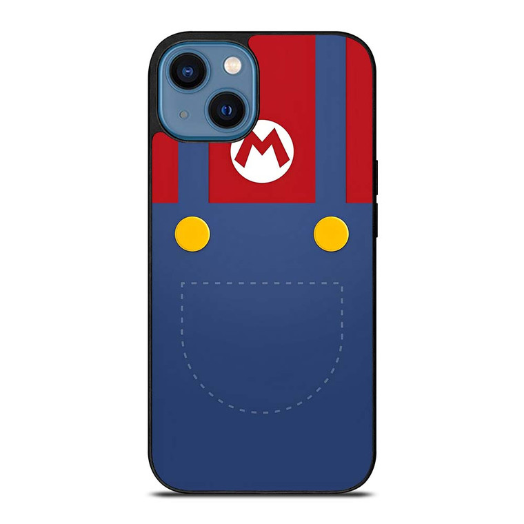 MARIO BROSS NINTENDO CLOTHING CUTE iPhone 14 Case Cover