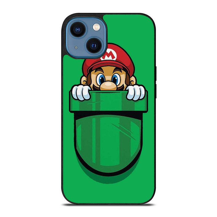 MARIO BROSS POCKET PLUMBER iPhone 14 Case Cover