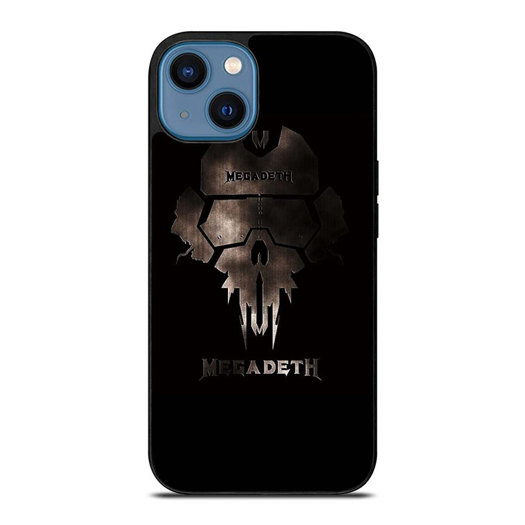 MEGADETH METAL BAND LOGO iPhone 14 Case Cover