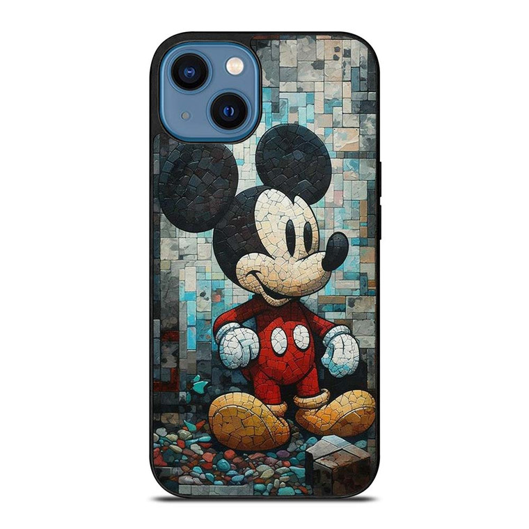 MICKEY MOUSE DISNEY MOZAIC iPhone 14 Case Cover