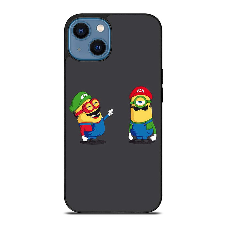 MINIONS MARIO AND LUIGI iPhone 14 Case Cover