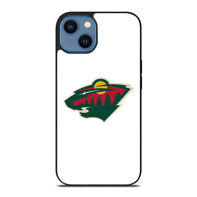 MINNESOTA WILD LOGO 3 iPhone 14 Case Cover